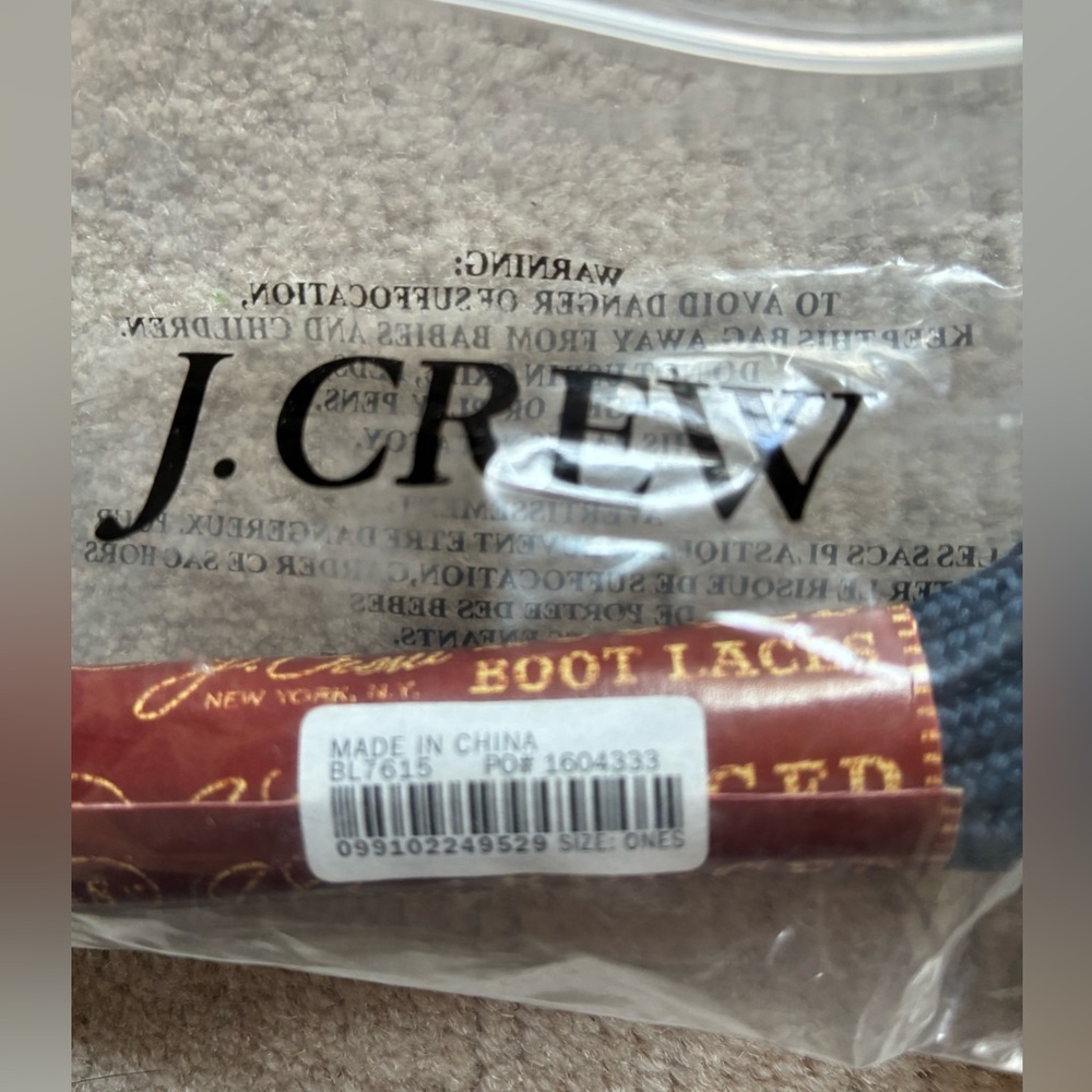 NWT J. Crew Rugged Boot Laces - Picture 2 of 3